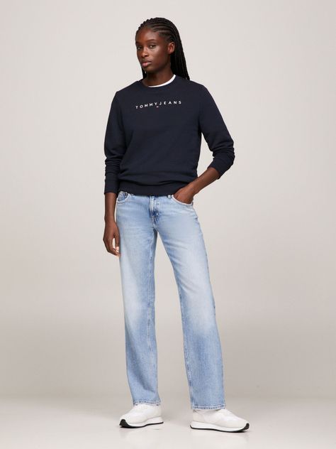 POLERÓN ESSENTIAL LINEAR LOGO AZUL TOMMY JEANS-2