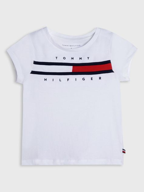 Polera Con Logo Central Blanco Tommy Hilfiger-0