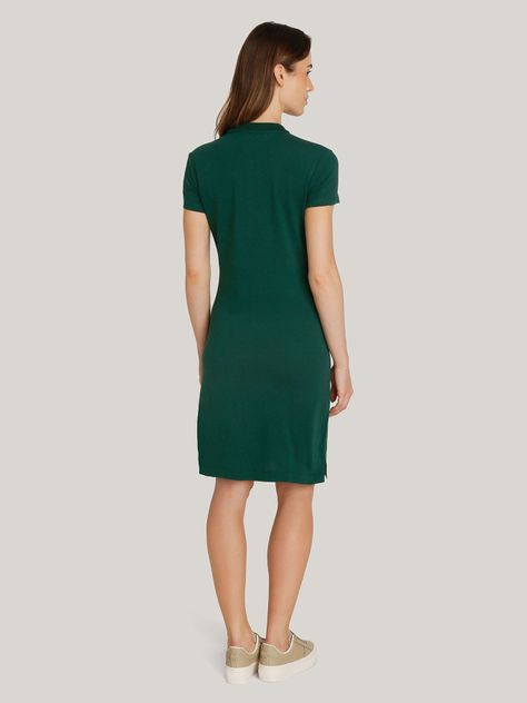 Vestido Polo Slim Fit Verde Tommy Hilfiger-2