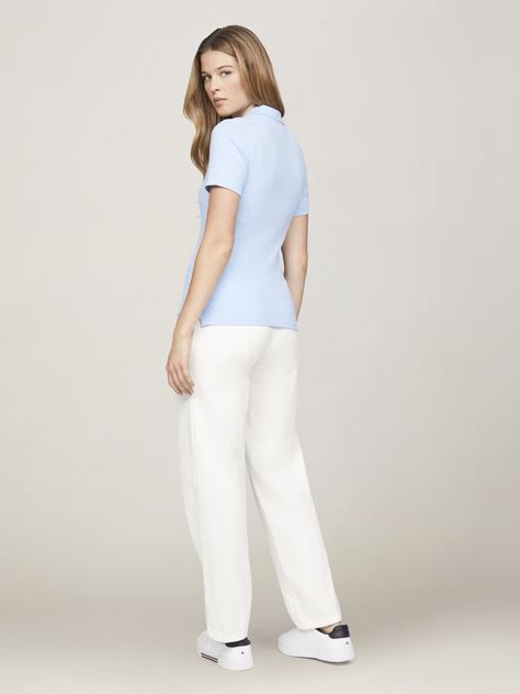 Polo 1985 Collection Slim Fit Celeste Tommy Hilfiger-2
