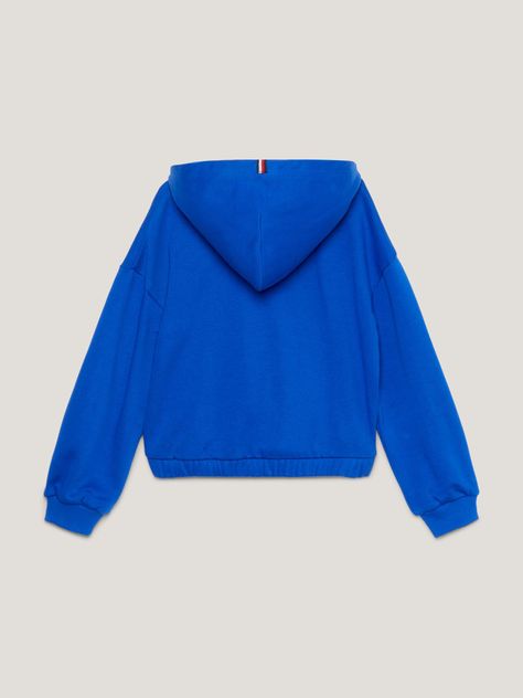 POLERÓN HOODIE VARSITY LOGO AZUL TOMMY HILFIGER-1