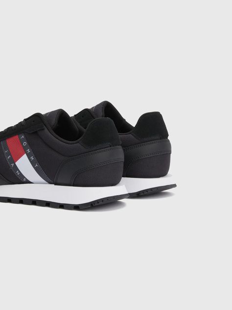 Zapatilla Retro Running Negro Tommy Hilfiger-4