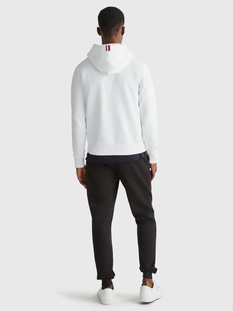 Polerón Hoodie Logo Columbus Blanco Tommy Hilfiger-2