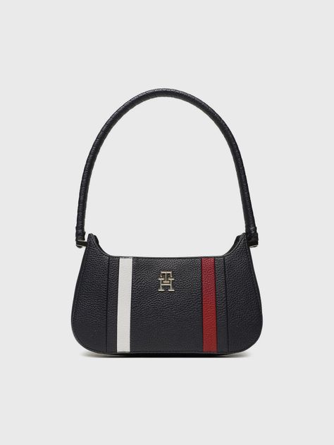 Cartera Emblem Con Monograma Azul Tommy Hilfiger-0