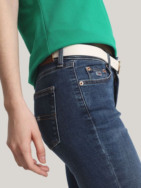 Jeans Nora Skinny Talle Medio Azul Tommy Jeans-3