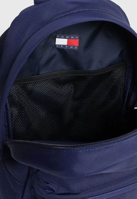 Mochila Essential Daily Con Logo Azul Tommy Jeans-2