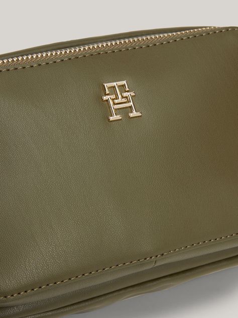 Bandolera Soft Utility Con Logo Verde Tommy Hilfiger-2