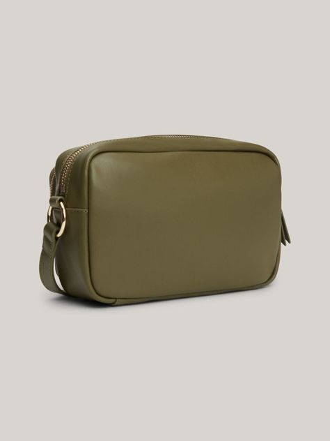 Bandolera Soft Utility Con Logo Verde Tommy Hilfiger-4