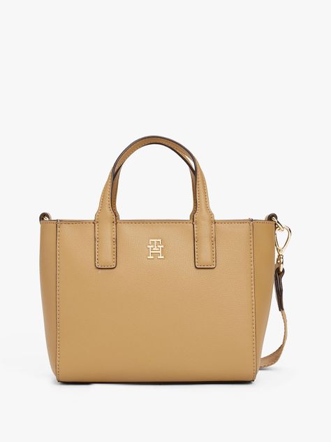 Mini Tote Th Soft Logo Beige RBC Tommy Hilfiger-0