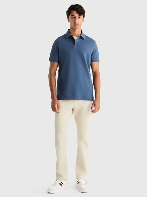 Polo Im 1985 Regular Fit Azul Tommy Hilfiger-1