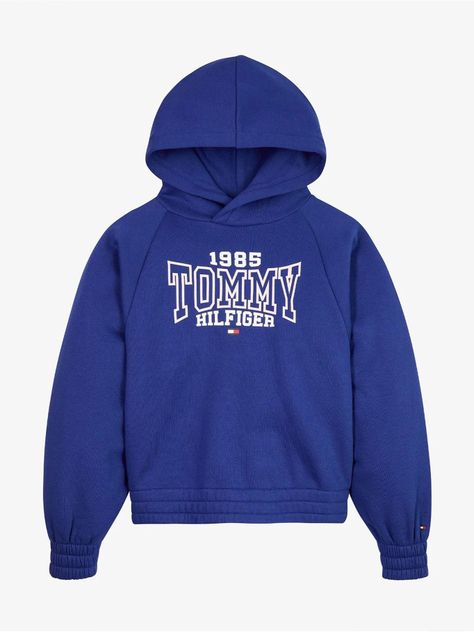 Polerón Con Logo Varsity Azul Tommy Hilfiger-0