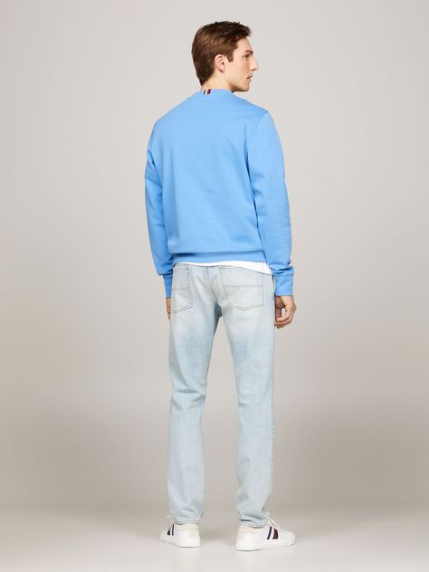 Polerón Logo Monogram Celeste Tommy Hilfiger-2