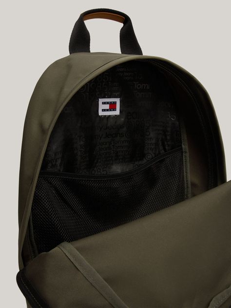 Mochila Essential Con Logo Parche Verde Tommy Hilfiger-3
