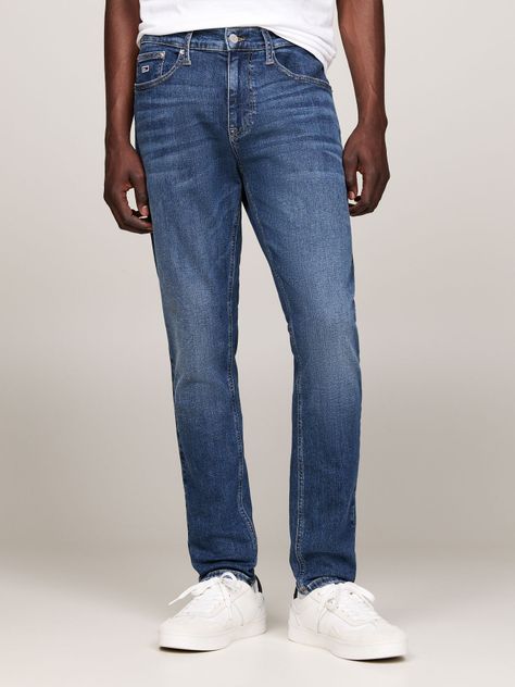 Jeans Austin Dark Wash Slim Fit Azul Tommy Hilfiger-1