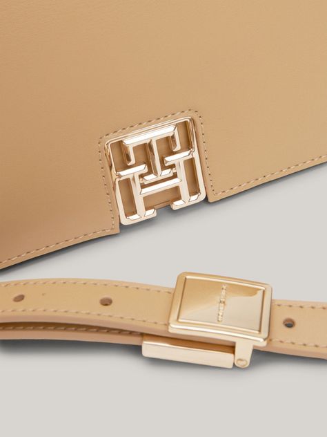Bandolera Con Monogram Logo Beige Tommy Hilfiger-2