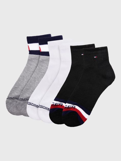 Pack De 6 Pares De Calcetines Sport Multicolor Tommy Hilfiger-0
