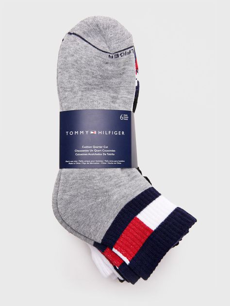 Pack De 6 Pares De Calcetines Sport Multicolor Tommy Hilfiger-1