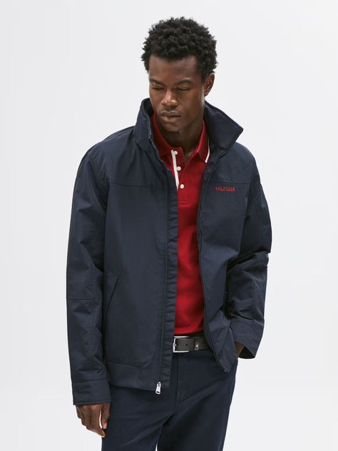Chaqueta Classic Regatta Con Logo Azul Tommy Hilfiger-0