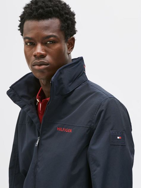 Chaqueta Classic Regatta Con Logo Azul Tommy Hilfiger-3