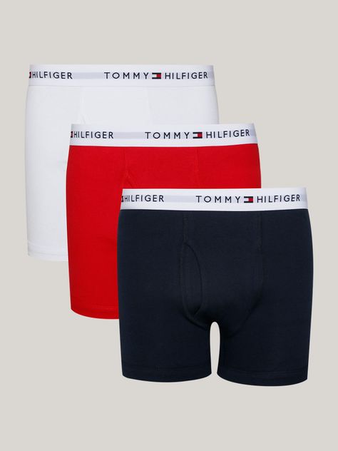 Pack De 3 Calzoncillos Trunk Solid Con Logo Multicolor Tommy Hilfiger-0