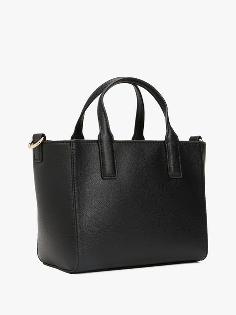 Mini Tote Th Soft Logo Negro Tommy Hilfiger-4
