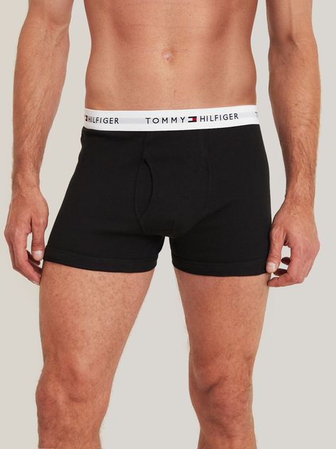 Pack De 3 Calzoncillos Trunk Solid Con Logo Negro Tommy Hilfiger-5
