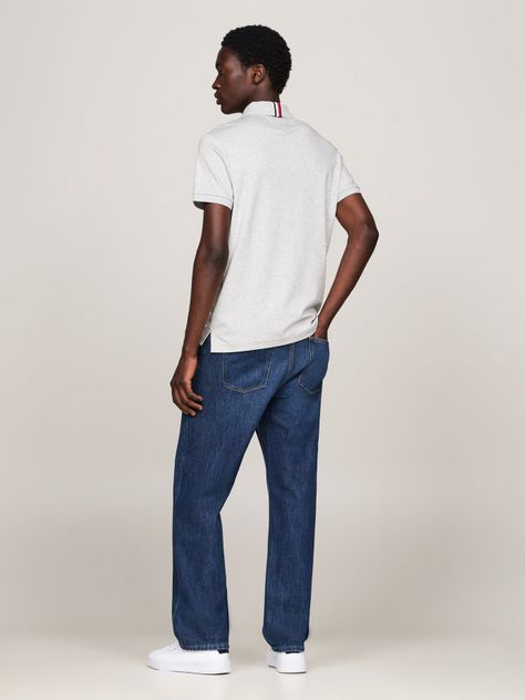 Polo Essential Liquid Cotton Blanco Tommy Hilfiger-2