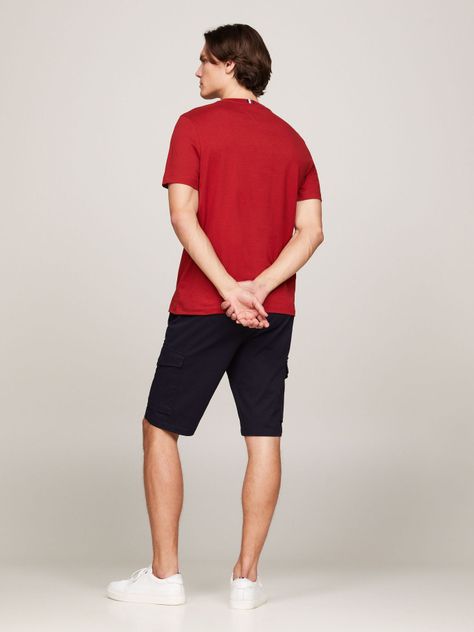 Polera Con Logo Stripe Rojo Tommy Hilfiger-2