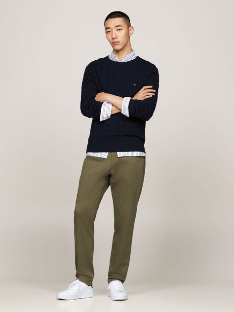 Zapatillas Court De Cuero Blanco Tommy Hilfiger-7