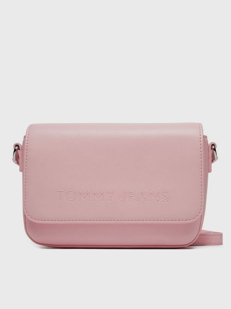 Bandolera Essential Con Solapa Rosa Tommy Hilfiger-0