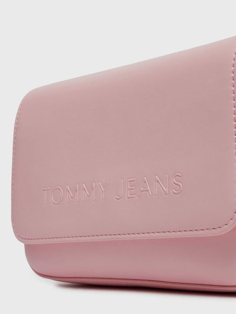 Bandolera Essential Con Solapa Rosa Tommy Hilfiger-3