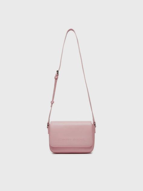 Bandolera Essential Con Solapa Rosa Tommy Hilfiger-4
