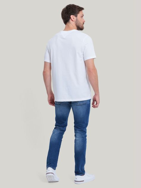 Polera Con Logo Tonal Gris Tommy Hilfiger-2