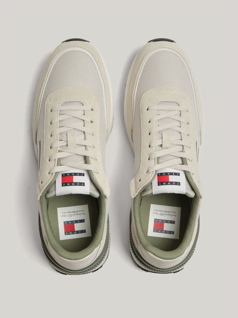 Zapatillas Runn Técnicas Essential Beige Tommy Hilfiger-2