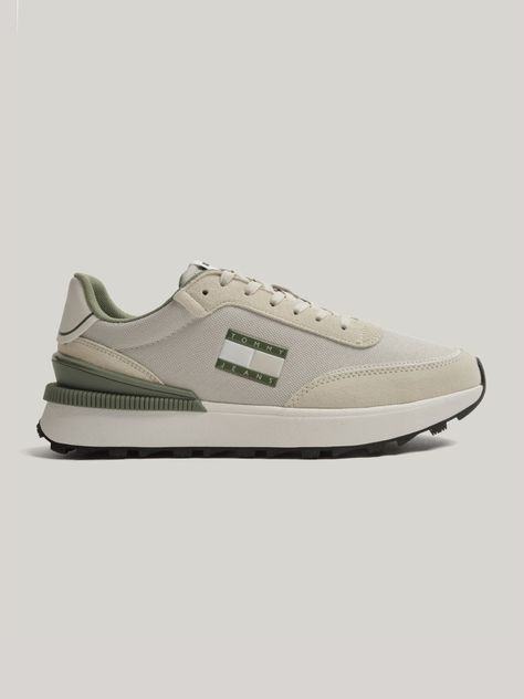Zapatillas Runn Técnicas Essential Beige Tommy Hilfiger-4