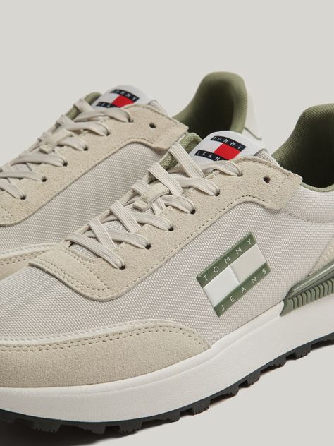 Zapatillas Runn Técnicas Essential Beige Tommy Hilfiger-6