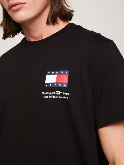Polera Essential Con Logo Negro Tommy Jeans-3