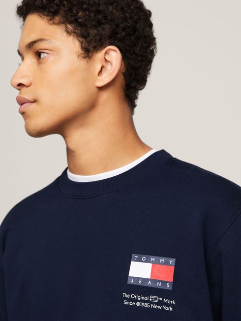 Polerón Essential Con Logo Azul Tommy Jeans-3