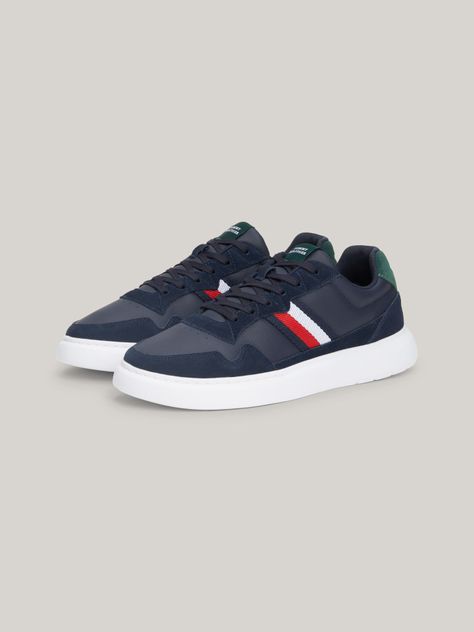 Zapatillas Cupsole Distintiva Azul Tommy Hilfiger-0