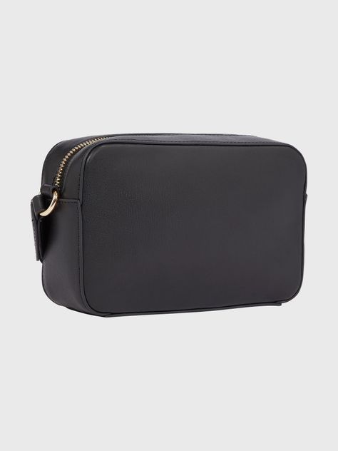 Bandolera Con Logo Metalizado Negro Tommy Hilfiger-5