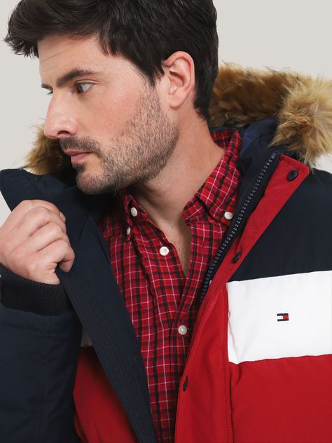 Parka Artic Con Logo Multicolor Tommy Hilfiger-3