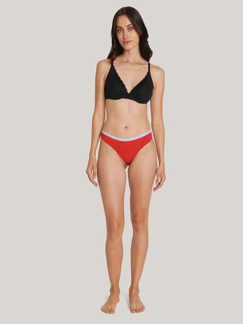 Bralette Con Encaje Negro Tommy Hilfiger-1