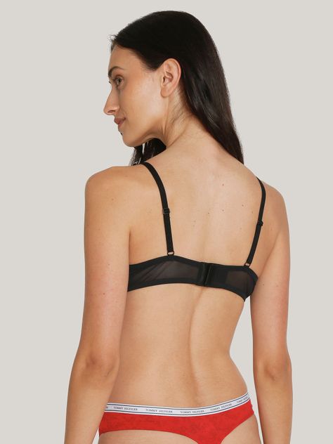 Bralette Con Encaje Negro Tommy Hilfiger-2