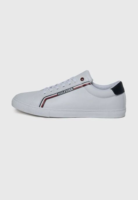 ZAPATILLAS CORE STRIPE LOGO BLANCO TOMMY HILFIGER-4