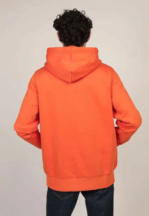 Polerón Hoodie Con Logo Naranjo Tommy Hilfiger-2
