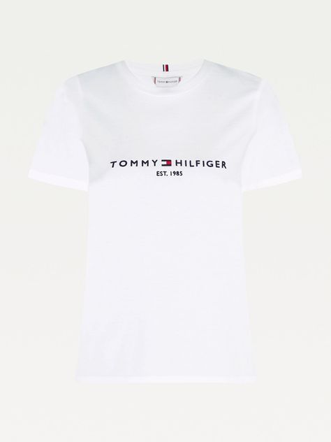 Polera Heritage Logo Bordado Blanco Tommy Hilfiger-3