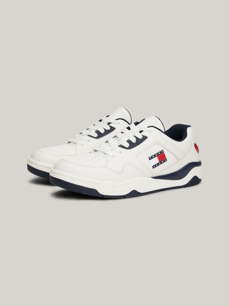 Zapatilla Color Block Con Parche Blanco Tommy Hilfiger-0