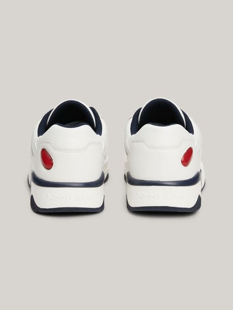 Zapatilla Color Block Con Parche Blanco Tommy Hilfiger-1