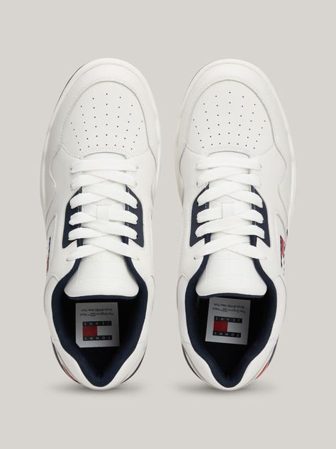 Zapatilla Color Block Con Parche Blanco Tommy Hilfiger-2