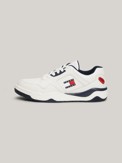 Zapatilla Color Block Con Parche Blanco Tommy Hilfiger-5